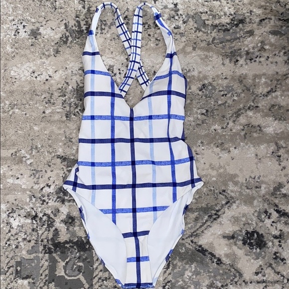 Red carter one piece swimsuit - Picture 4 of 6